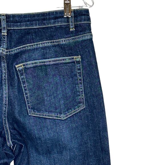 NWT Maje Straight Leg Jeans Size 10 Mid Rise Blue Denim Jeans Minimalist - Picture 8 of 11